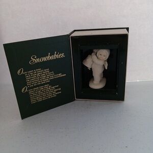 Department 56 Snowbabies Figurine - Cream and White